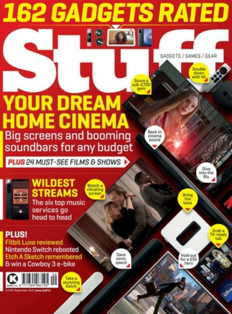 Stuff UK September 2021 magazine back issue Stuff UK magizine back copy 