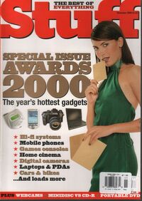 Stuff UK November 2000 magazine back issue cover image