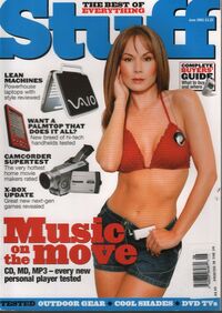 Stuff UK June 2001 magazine back issue cover image