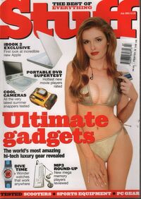 Stuff UK July 2001 magazine back issue cover image