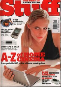 Stuff UK November 2001 Magazine Back Copies Magizines Mags