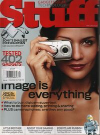 Stuff UK April 2003 Magazine Back Copies Magizines Mags