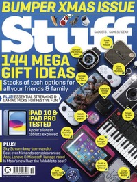 Stuff UK Christmas 2022 Magazine Back Copies Magizines Mags