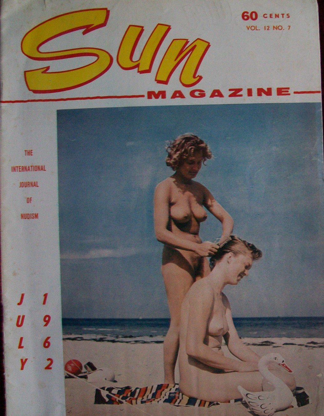 SUN Vol. 12 # 7 magazine back issue SUN magizine back copy 