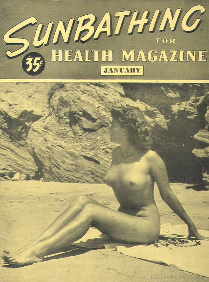 Sunbathing and Health January 1949 magazine back issue Sunbathing & Health magizine back copy 
