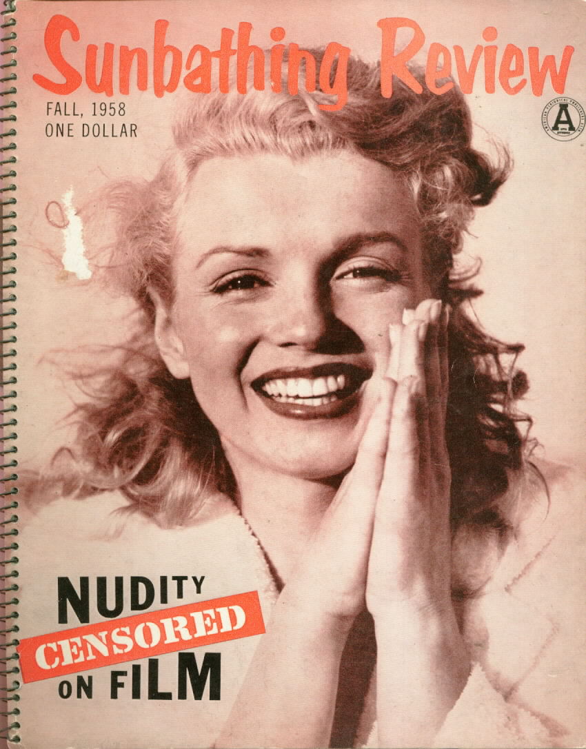 Sunbathing Feb 1958 magazine reviews