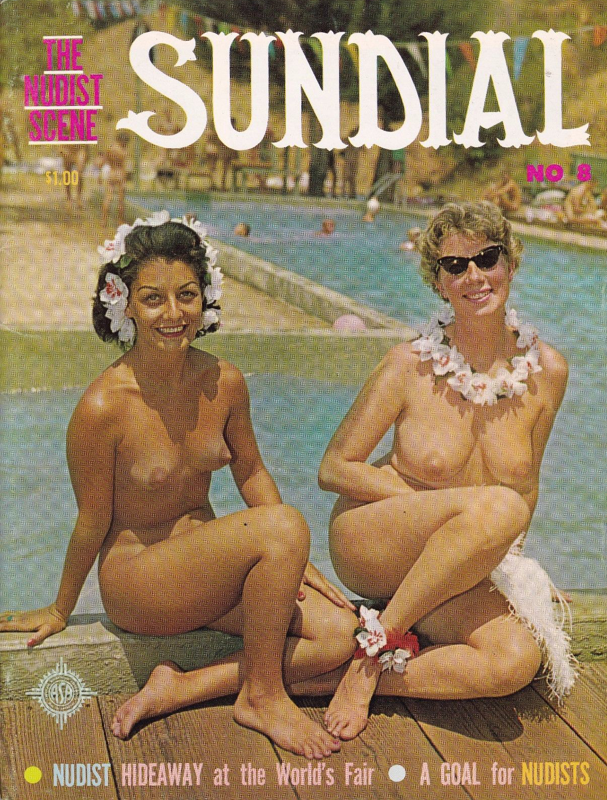 Sundial # 8 magazine back issue Sundial magizine back copy 