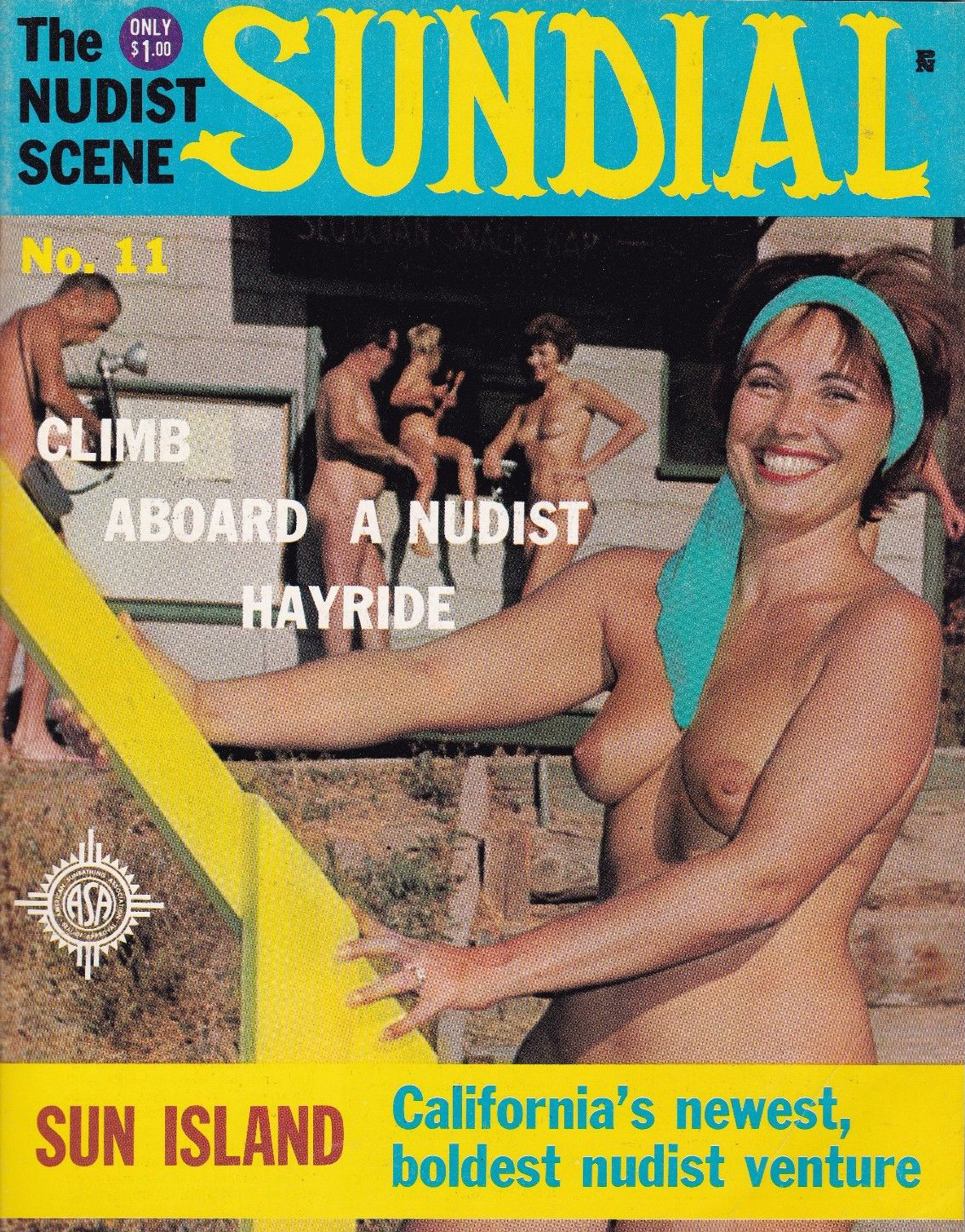 Sundial # 11 magazine back issue Sundial magizine back copy 