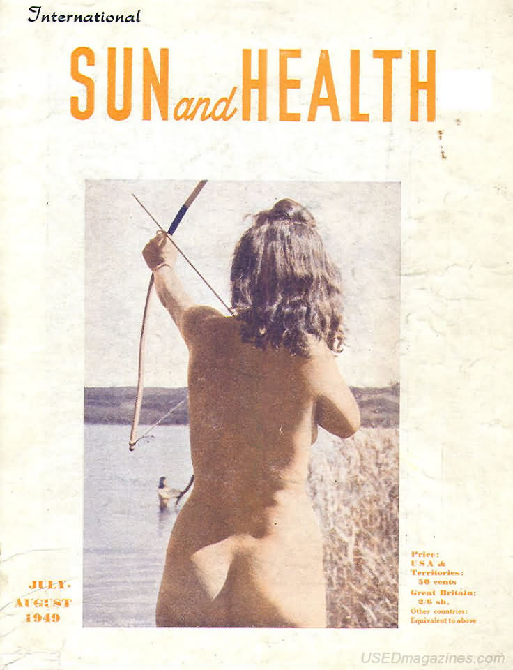 Sun and Health July 1949 magazine back issue Sun and Health magizine back copy 