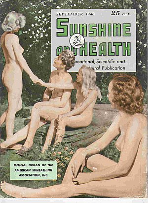 Sunshine & Health September 1945 magazine back issue Sunshine & Health magizine back copy 
