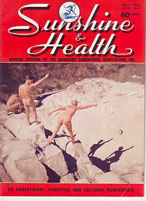 Sunshine & Health July 1947 magazine back issue Sunshine & Health magizine back copy 