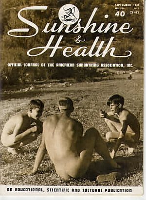 Sunshine & Health September 1947 magazine back issue Sunshine & Health magizine back copy 