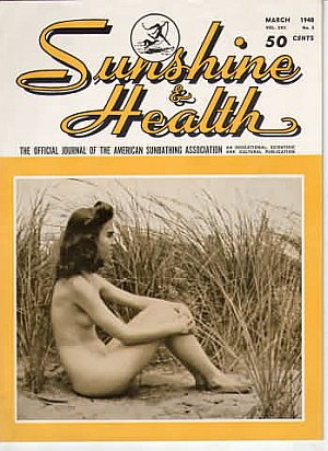 Sunshine & Health March 1948 magazine back issue Sunshine & Health magizine back copy 