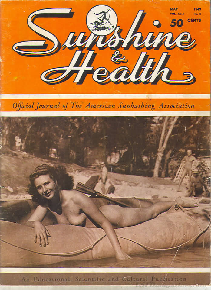 Sunshine & Health May 1949 magazine back issue Sunshine & Health magizine back copy 
