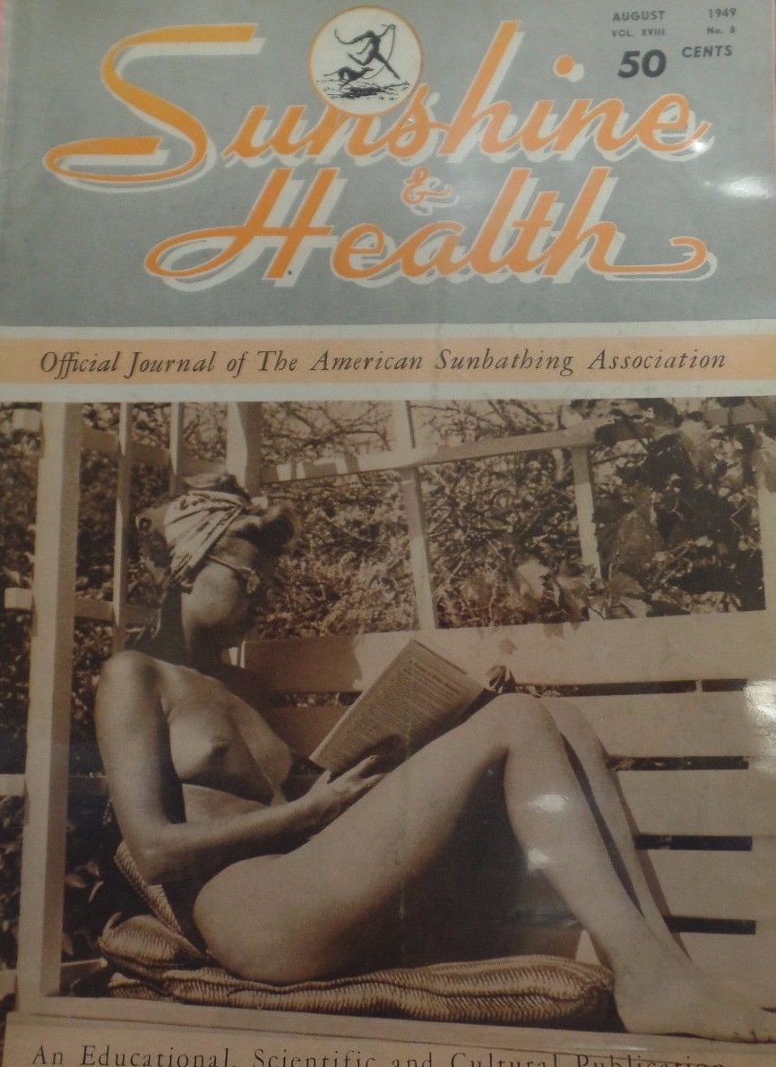 Sunshine & Health August 1949 magazine back issue Sunshine & Health magizine back copy 