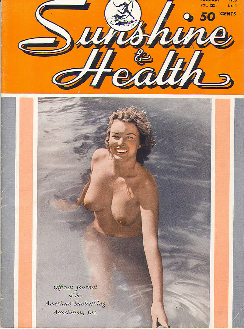Sunshine & Health January 1950 magazine back issue Sunshine & Health magizine back copy 