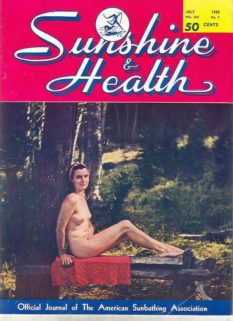 Sunshine & Health July 1950 magazine back issue Sunshine & Health magizine back copy 