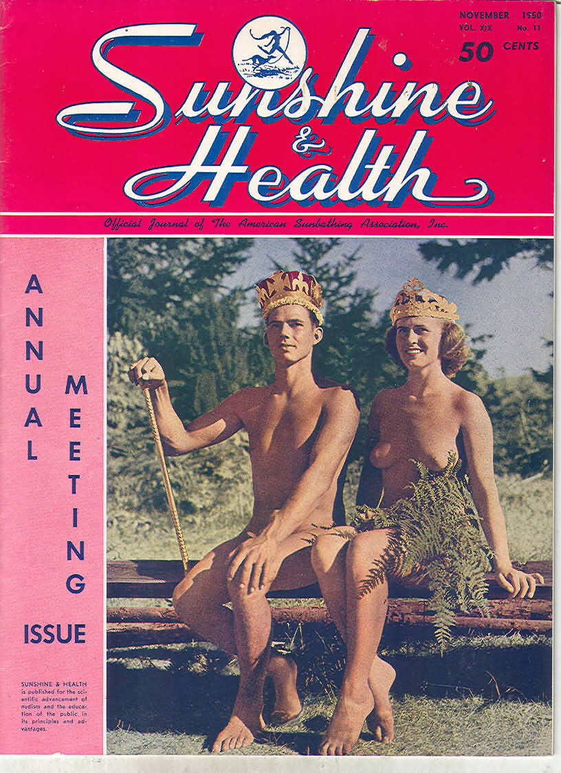 Sunshine & Health November 1950 magazine back issue Sunshine & Health magizine back copy 