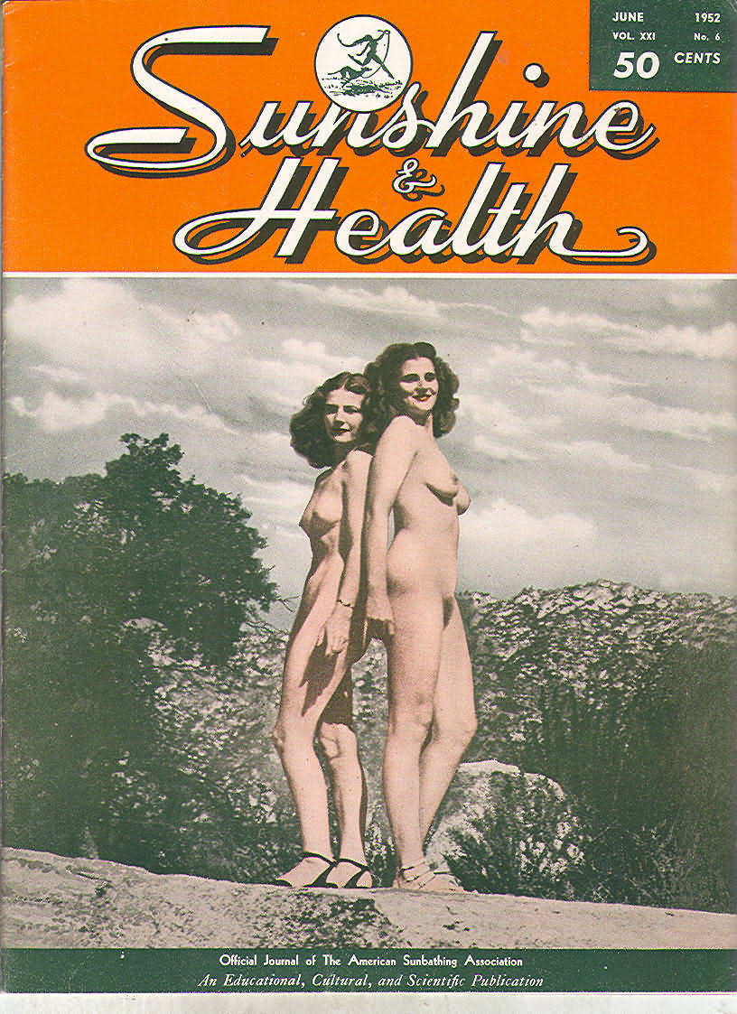 Sunshine & Health June 1952 magazine back issue Sunshine & Health magizine back copy 