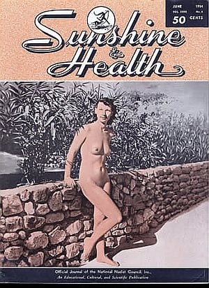 Sunshine & Health June 1954 magazine back issue Sunshine & Health magizine back copy 