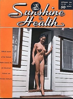 Sunshine & Health September 1954 magazine back issue Sunshine & Health magizine back copy 