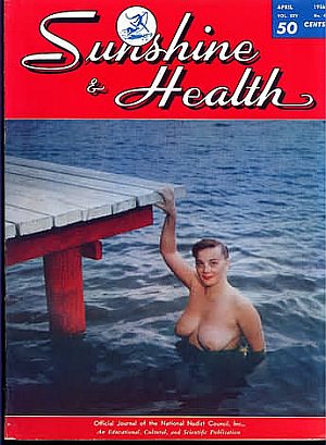 Sunshine & Health April 1956 magazine back issue Sunshine & Health magizine back copy 