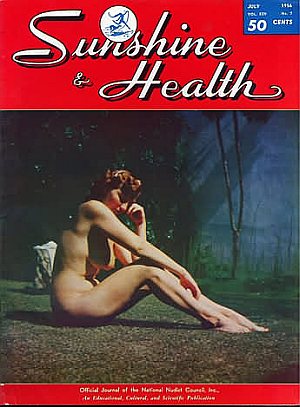 Sunshine & Health July 1956 magazine back issue Sunshine & Health magizine back copy 