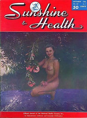 Sunshine & Health September 1956 magazine back issue Sunshine & Health magizine back copy 
