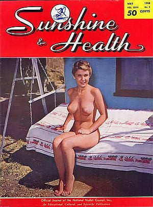 Sunshine & Health May 1958 magazine back issue Sunshine & Health magizine back copy 