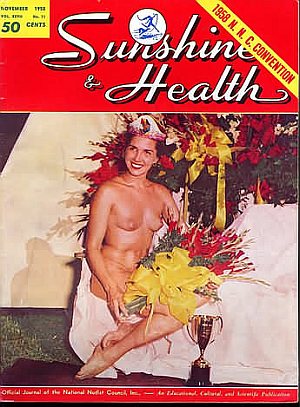 Sunshine & Health November 1958 magazine back issue Sunshine & Health magizine back copy 