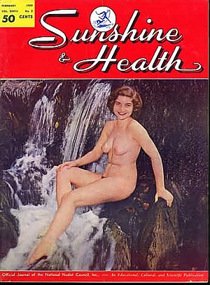 Sunshine & Health February 1959 magazine back issue Sunshine & Health magizine back copy 