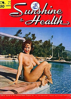 Sunshine & Health April 1959 magazine back issue Sunshine & Health magizine back copy 