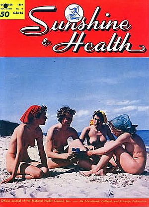 Sunshine & Health October 1959 magazine back issue Sunshine & Health magizine back copy 