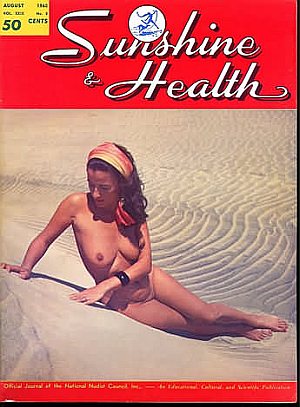 Sunshine & Health August 1960 magazine back issue Sunshine & Health magizine back copy 