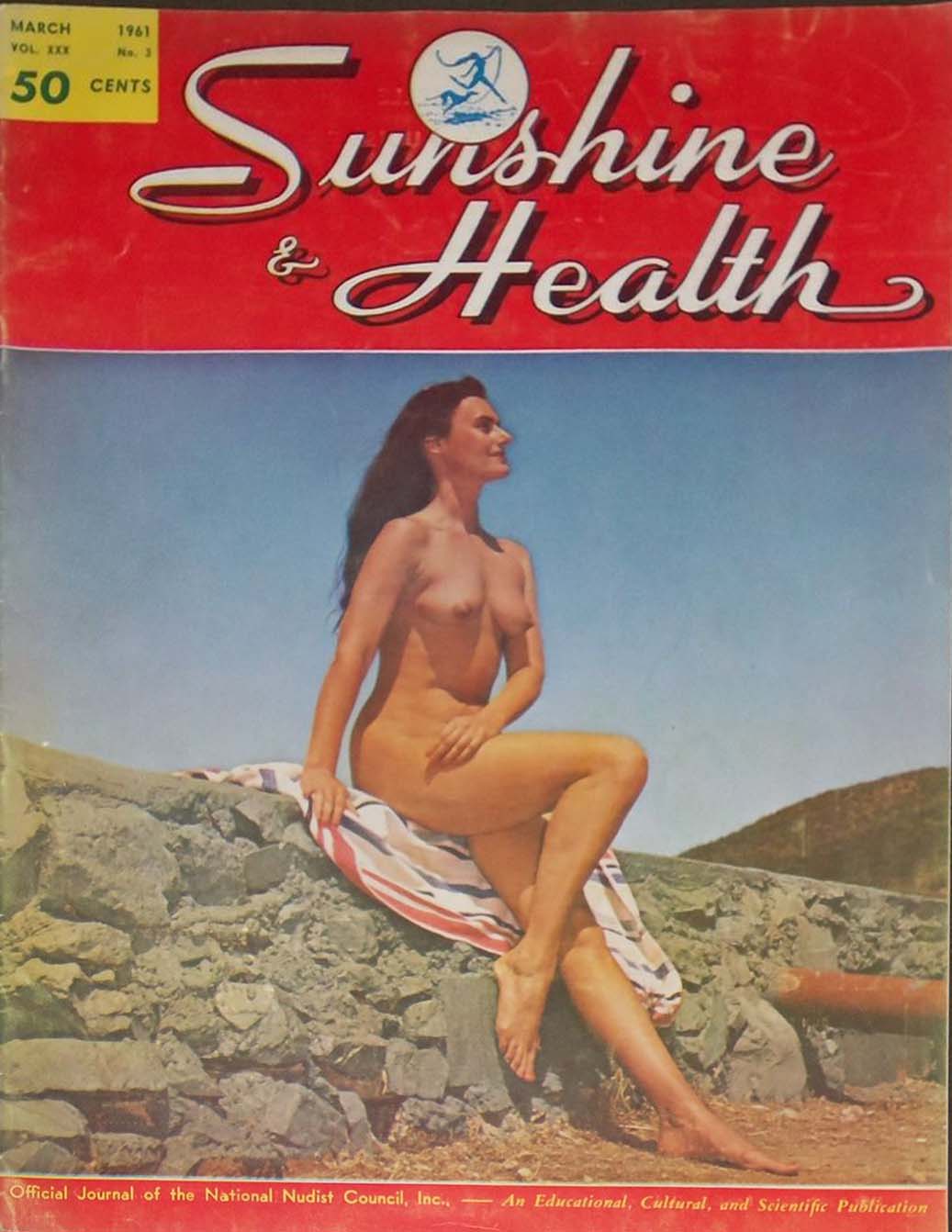 Sunshine & Health March 1961 magazine back issue Sunshine & Health magizine back copy 