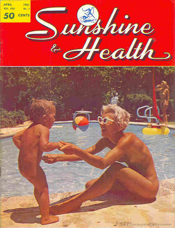 Sunshine & Health April 1961 magazine back issue Sunshine & Health magizine back copy 