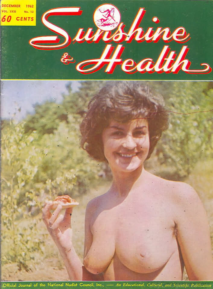 Sunshine & Health December 1962 magazine back issue Sunshine & Health magizine back copy 