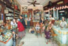 Soda Fountain painted by Susan Brabeau 1000 piece jigsaw puzzle manufactured by suns out