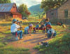 The Art of Young painted by Mark Keathley 1000 piece jigsaw puzzle manufactured by suns out Puzzle