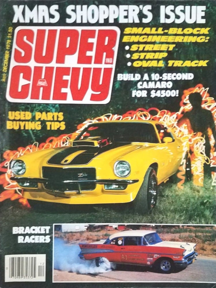 Super Chevy December 1978, , Xmas Shopper's Issue Magazine, Chevy