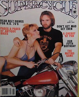 Supercycle June 1982 magazine back issue Supercycle magizine back copy 