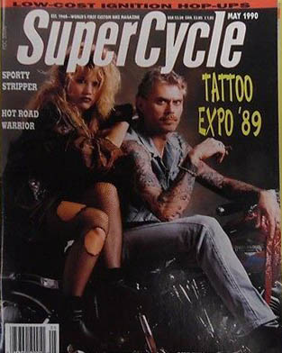Supercycle May 1990 magazine back issue Supercycle magizine back copy 