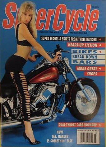 Supercycle March 1994 magazine back issue Supercycle magizine back copy 