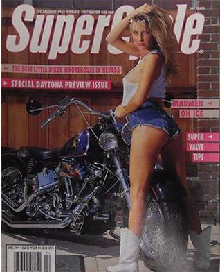 Supercycle April 1994 magazine back issue Supercycle magizine back copy 