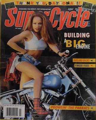 Supercycle July 1994 magazine back issue Supercycle magizine back copy 