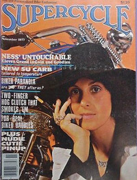 Supercycle November 1977 Magazine Back Copies Magizines Mags