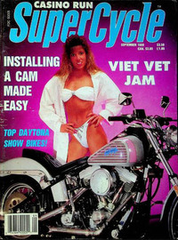 Supercycle September 1989 magazine back issue cover image