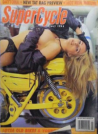Supercycle July 1993 Magazine Back Copies Magizines Mags