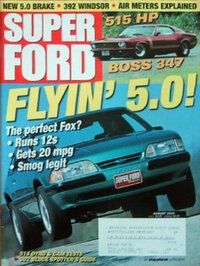 Super Ford August 2000 magazine back issue
