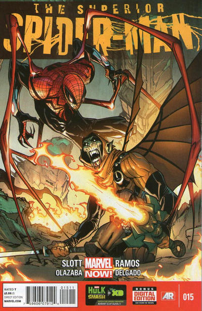 Superior Spider-Man # 16, Superior Spider-Man # 16 Comic Book Back Issue Published by Marvel Comics, 